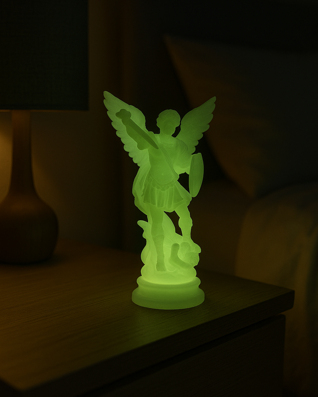 Glow-in-the-Dark St. Michael 5 Inch Statue