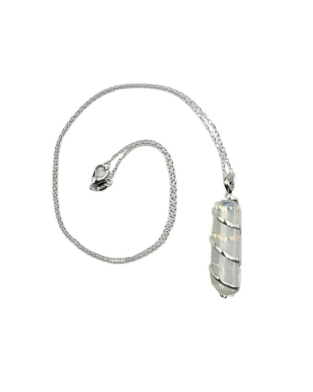 Opalite Pendant with Necklace