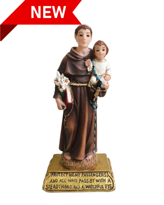 St. Anthony 5 inch Car Statue