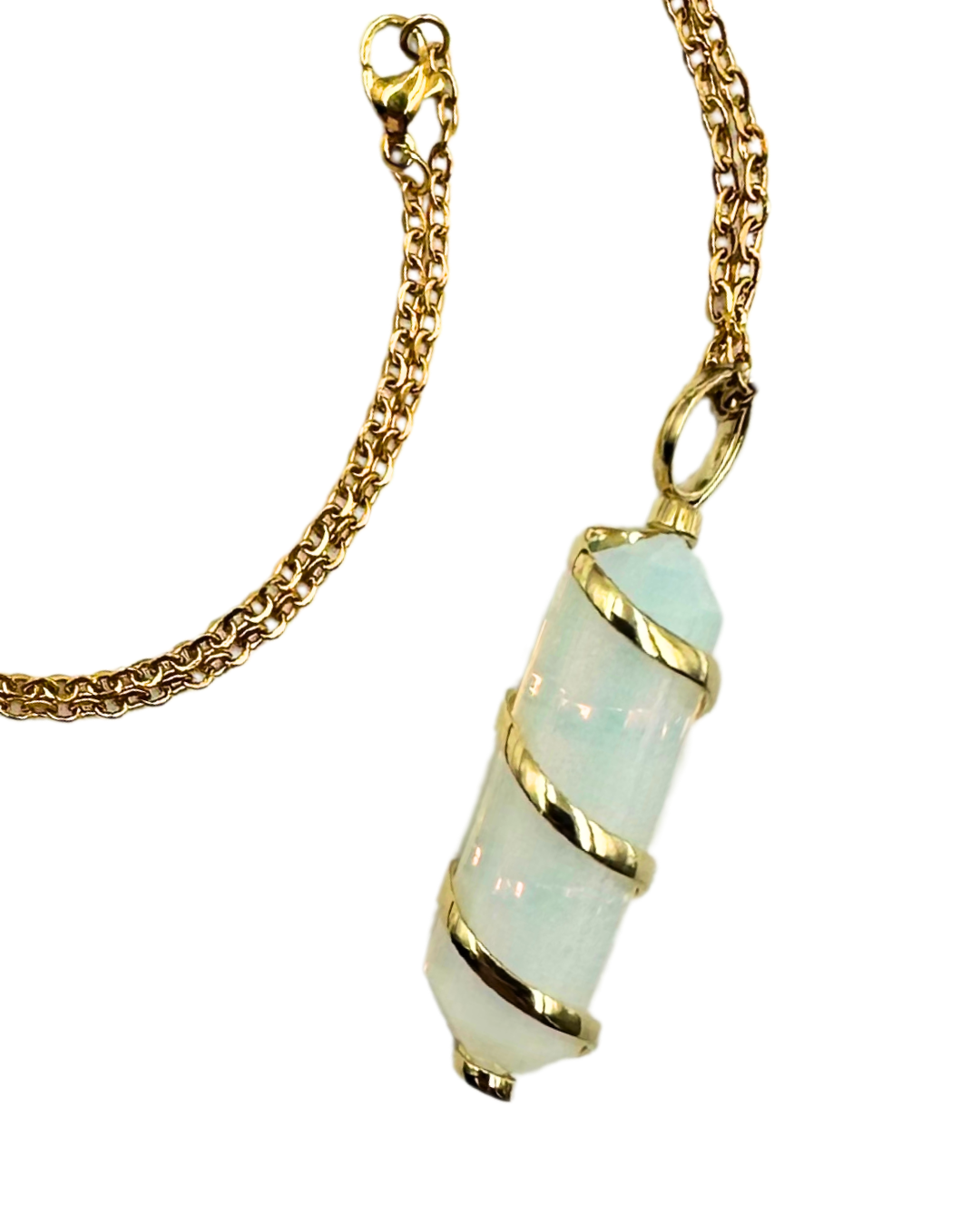 Opalite Pendant with Necklace