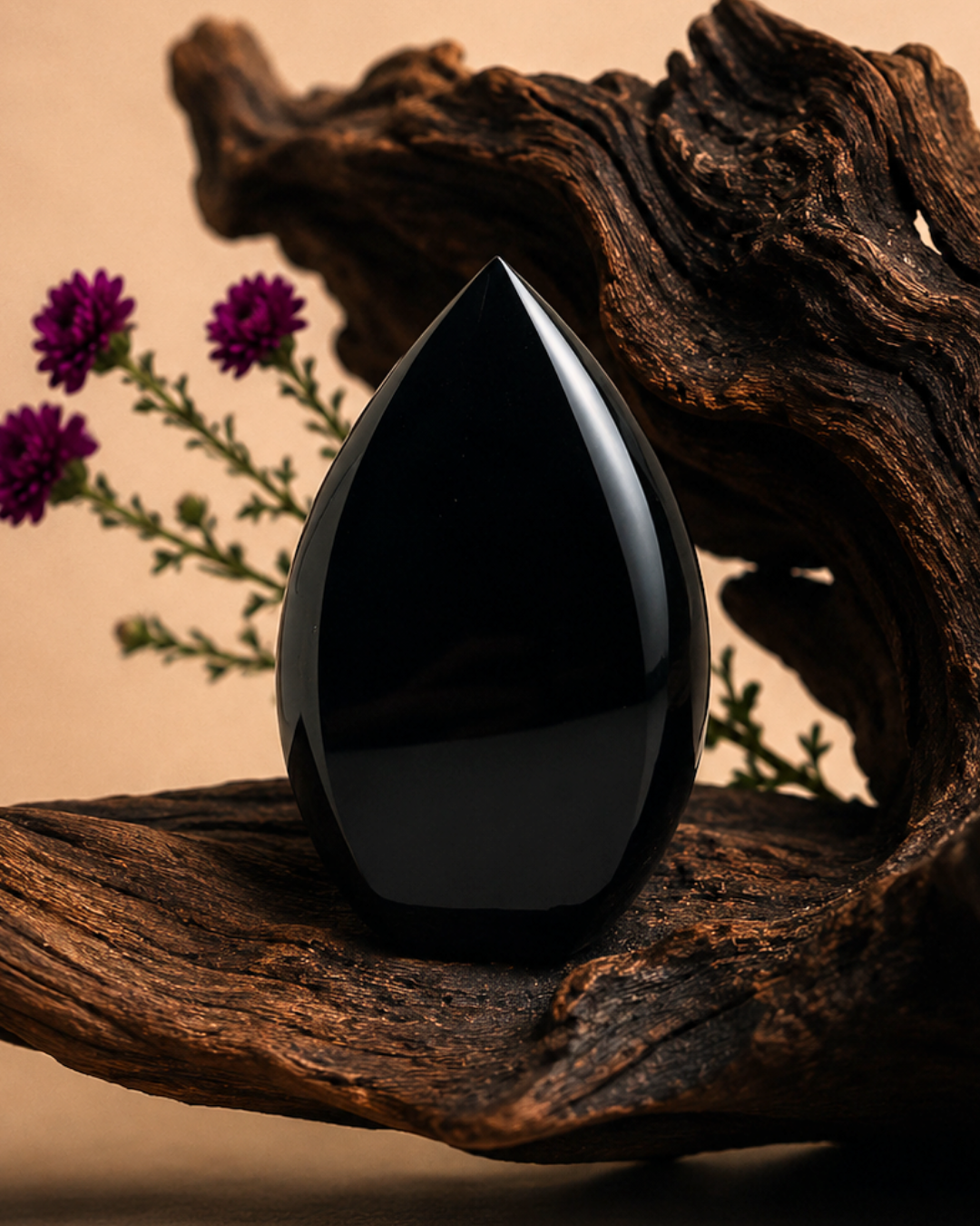 Obsidian Teardrop