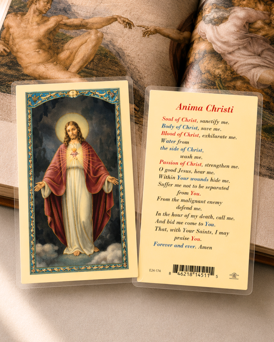 Soul of Christ Prayer Card