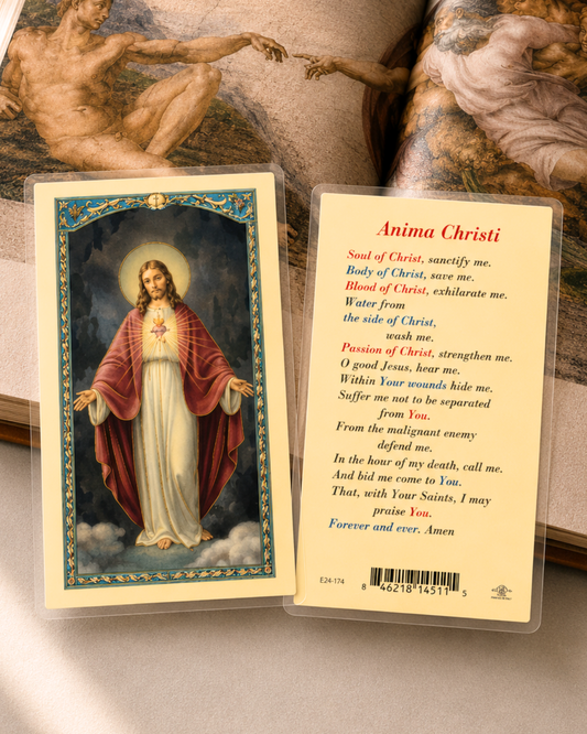 Soul of Christ Prayer Card