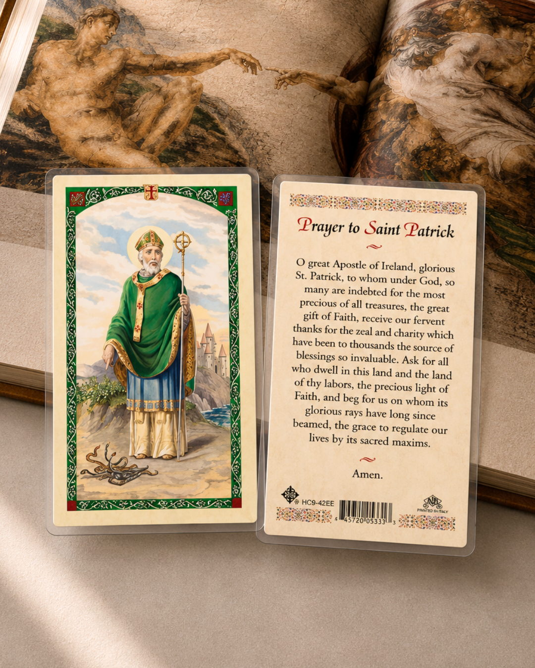 St. Patrick Prayer Card