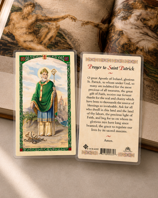 St. Patrick Prayer Card