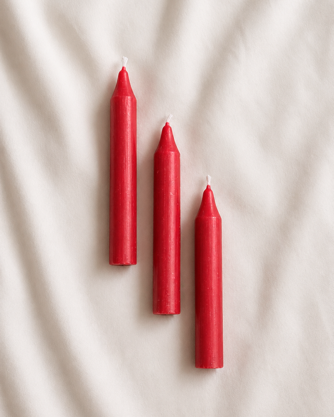 Red Taper Candle