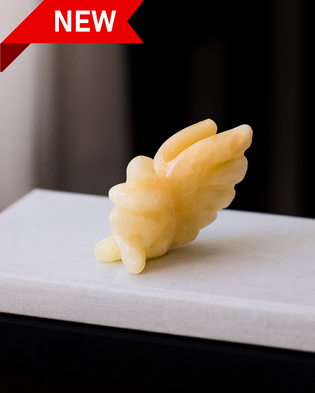 Orange Calcite Angel