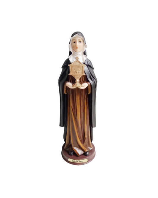 St. Clare 8 inch Statue