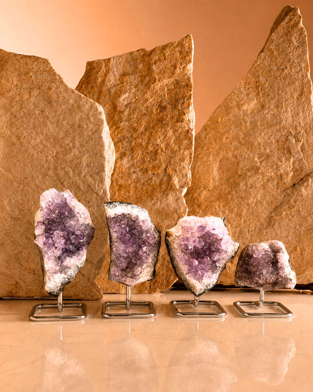 Amethyst Stands