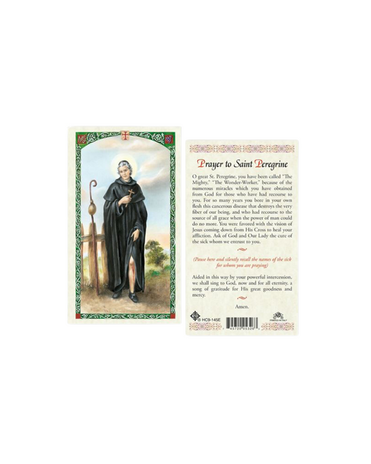 Estampilla de oración de San Peregrino