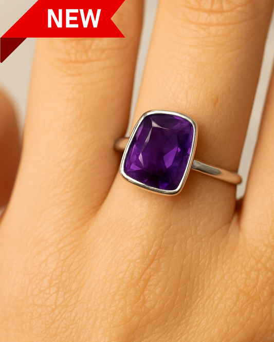 Amethyst Ring – Size 8