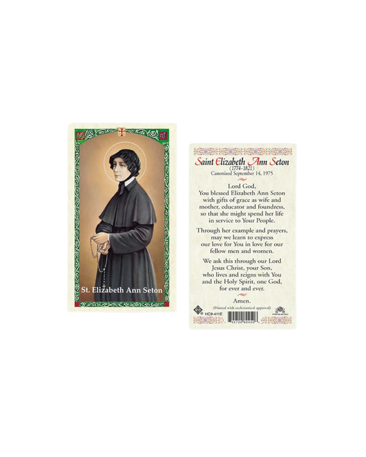 St. Elizabeth Ann Seton Prayer Card