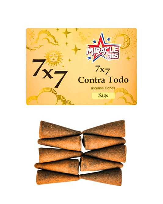 7x7 Contra Todo Incense Cones