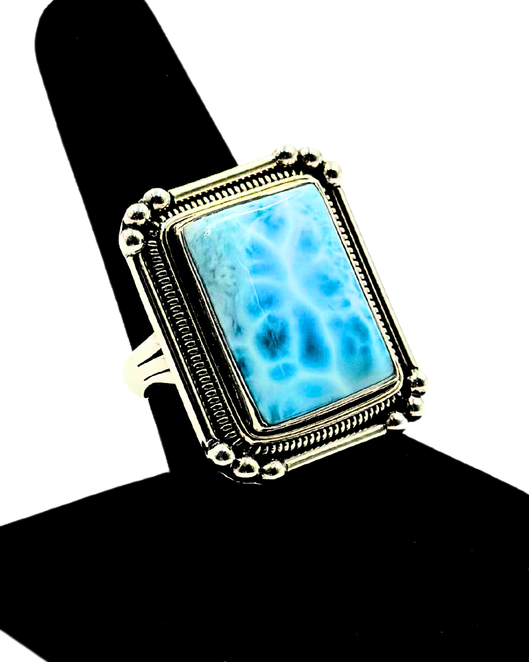 Larimar Ring - Size 8