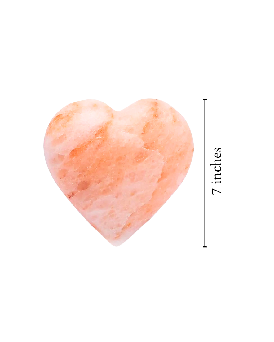 Pink Himalayan Salt Heart