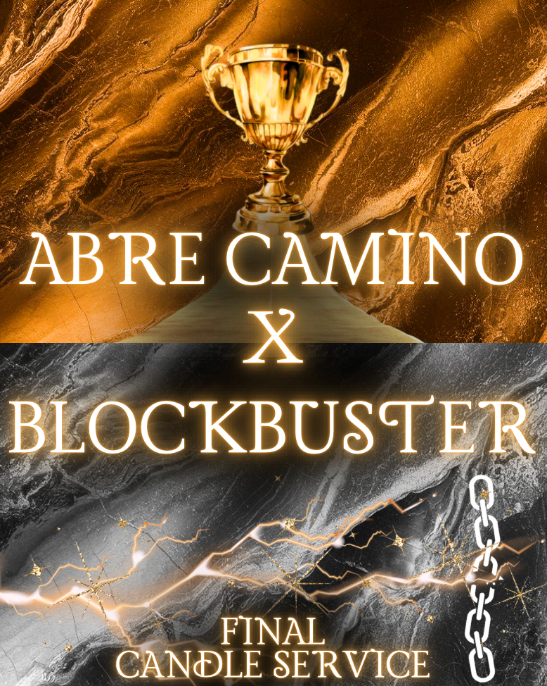 Abre Camino X Blockbuster Candle Service - Last of 2024!