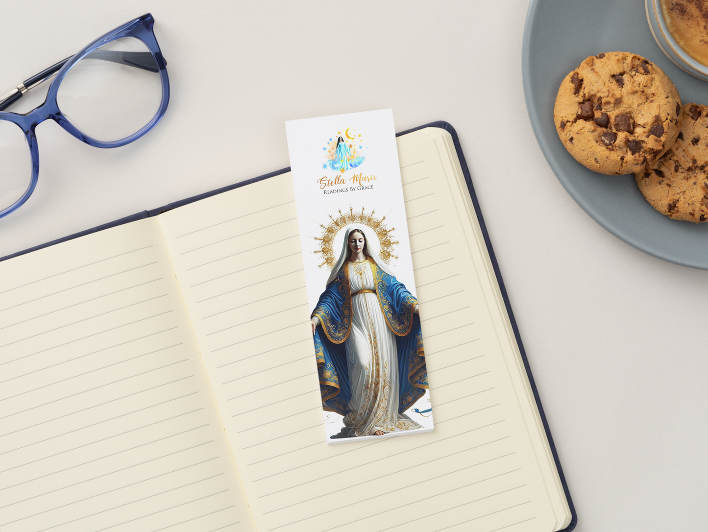 Mother Mary Bookmark with Prayer