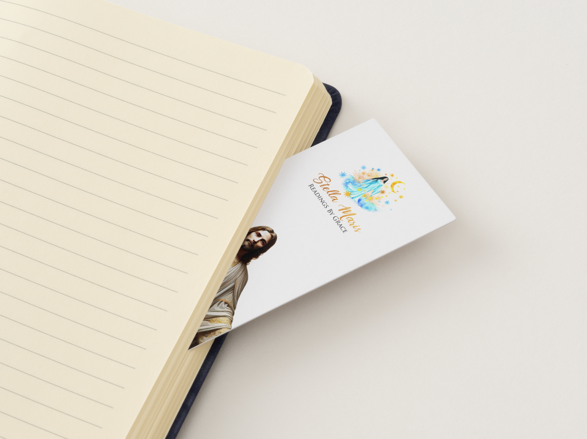 Jesus Christ Bookmark with Prayer
