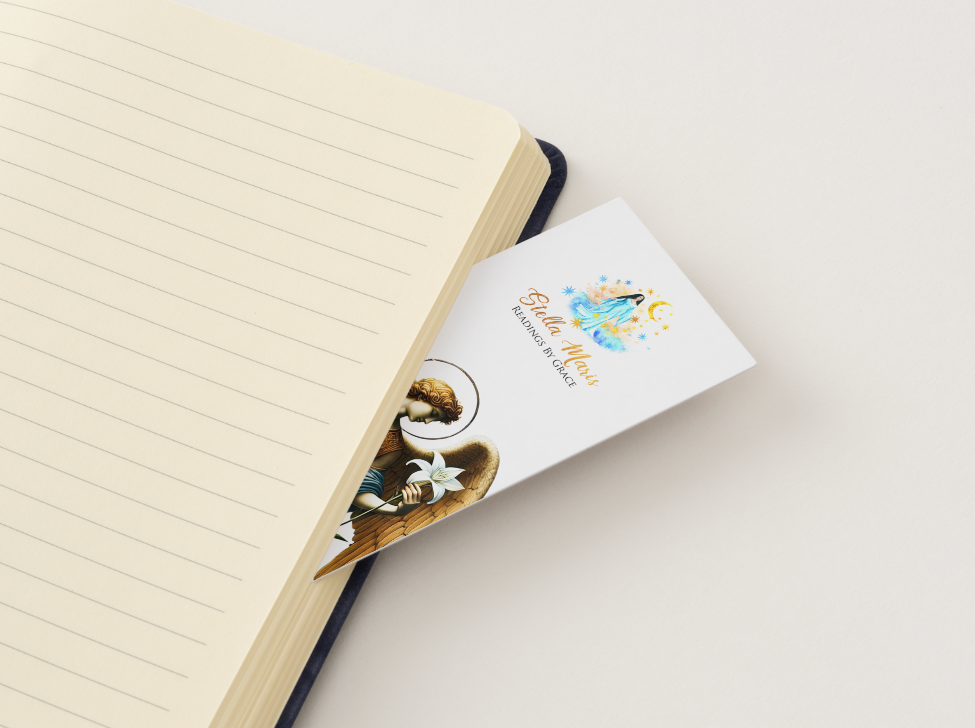 Archangel Gabriel Bookmark with Prayer