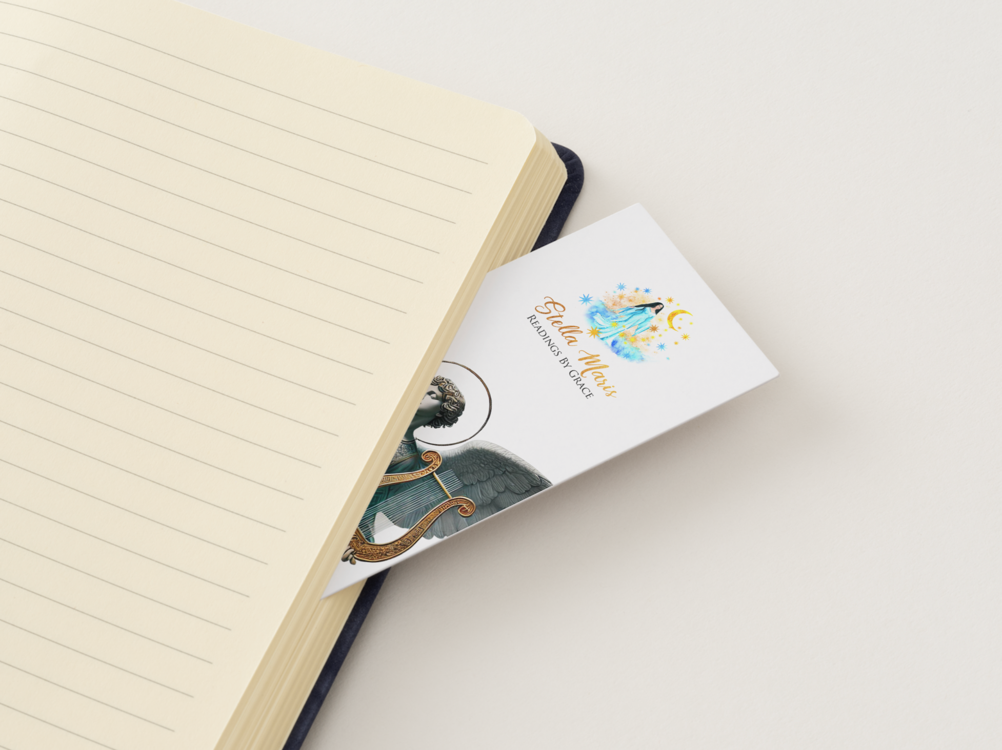 Archangel Sandalphon Bookmark with Prayer