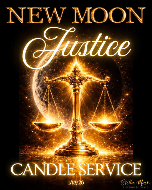 New Moon Justice Candle Service - January 18th