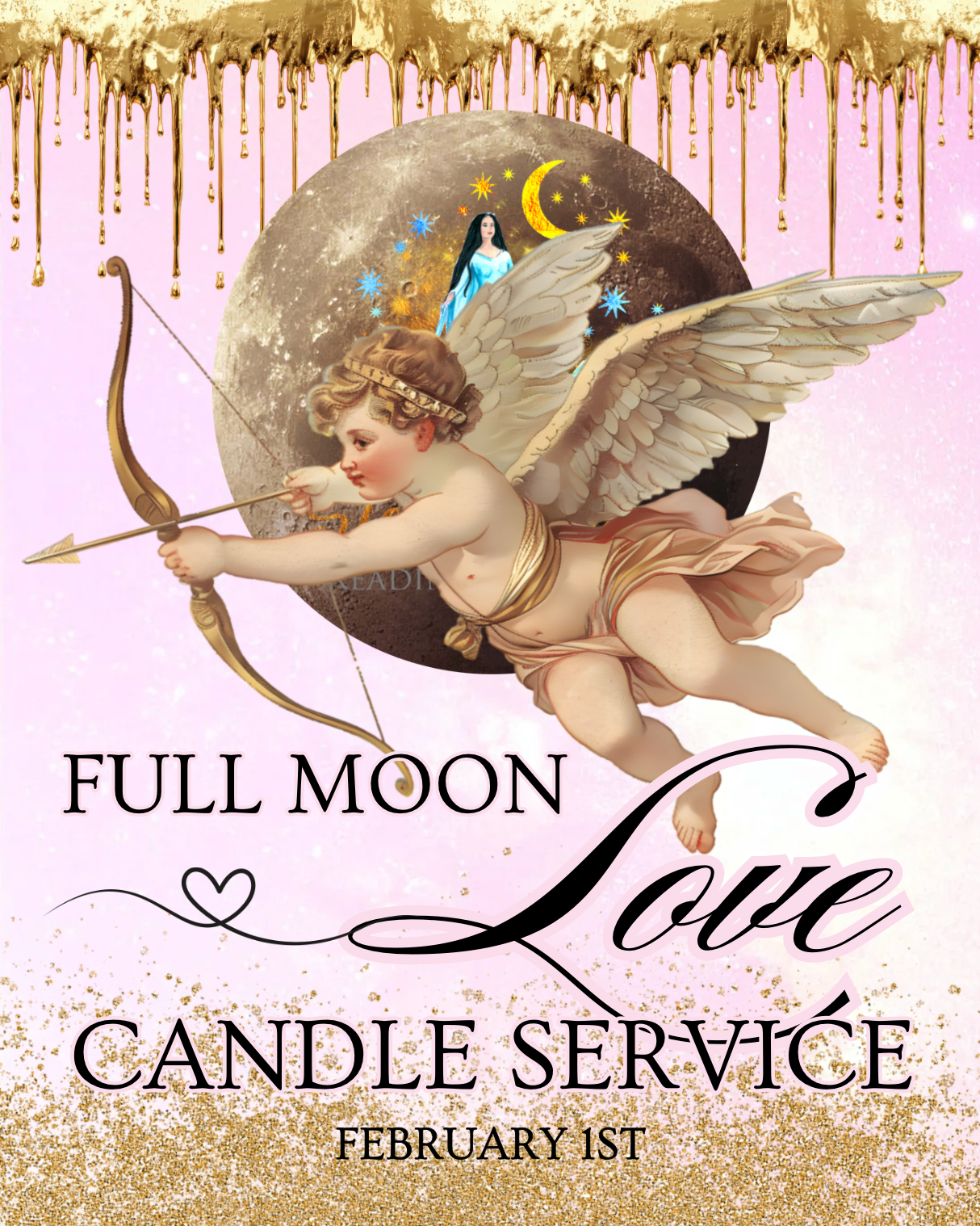 Full Moon Love Candle Service - February 1st