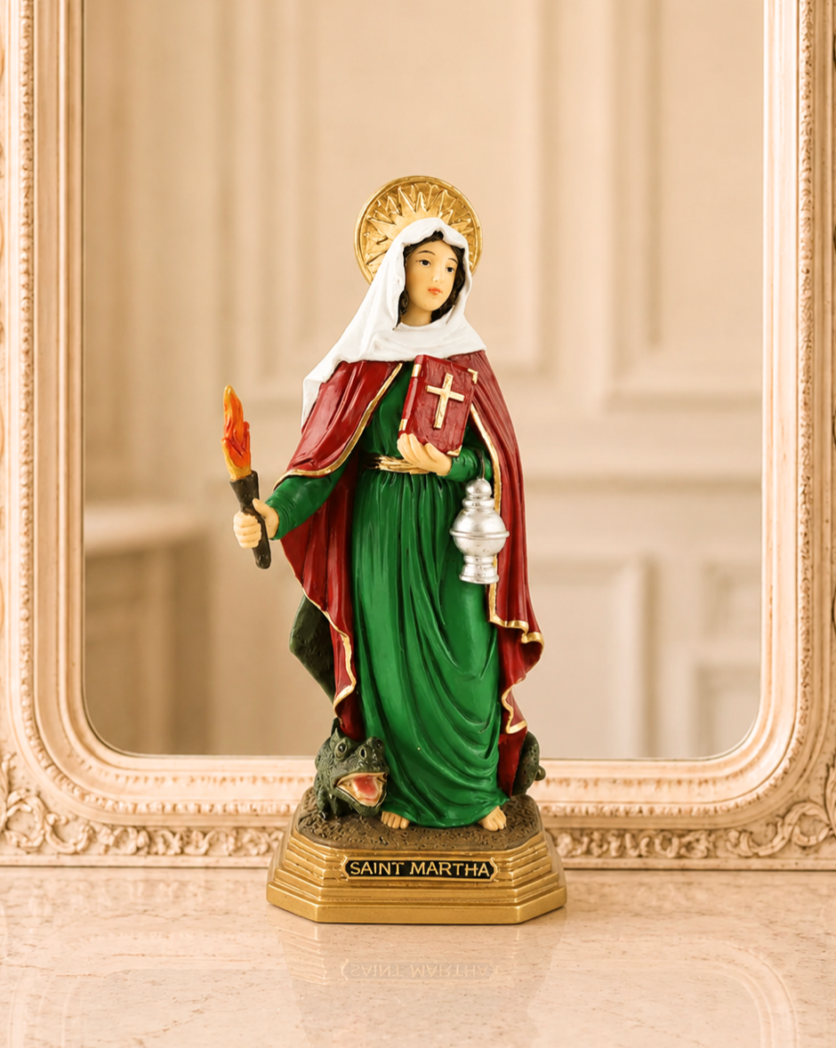St. Martha 8 inch Statue