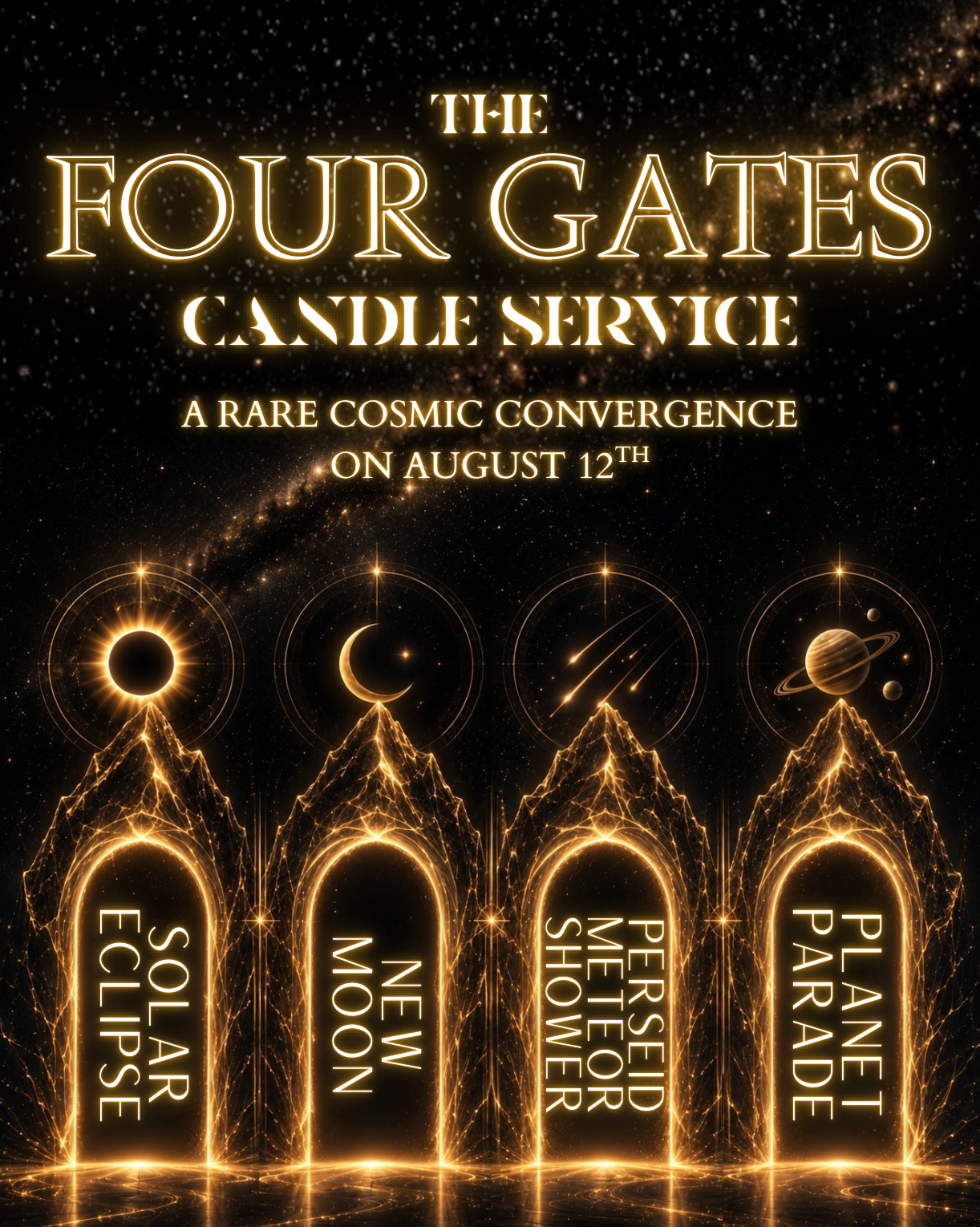 The Four Gates Candle Service - August 12th