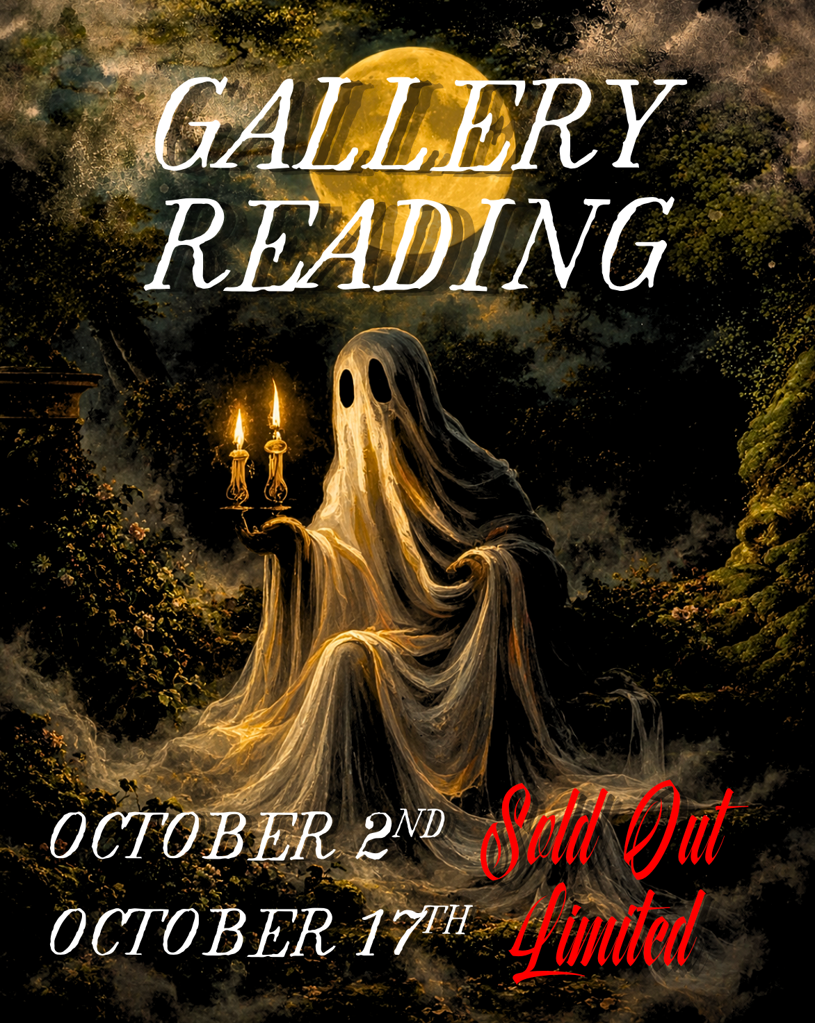 Gallery Reading with Grace - LIMITED SPOTS