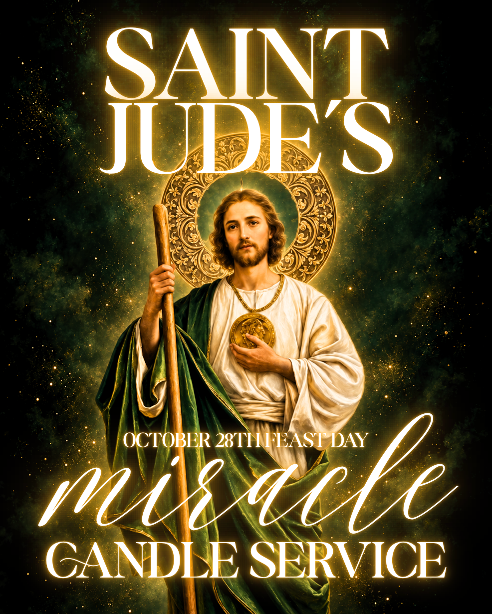 St. Jude's Miracle Feast Day Candle Service - 10/28