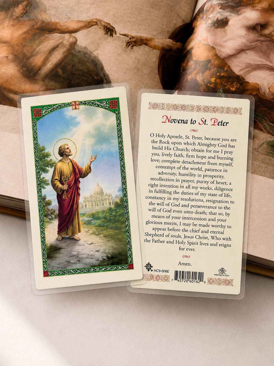 St. Peter Prayer Card