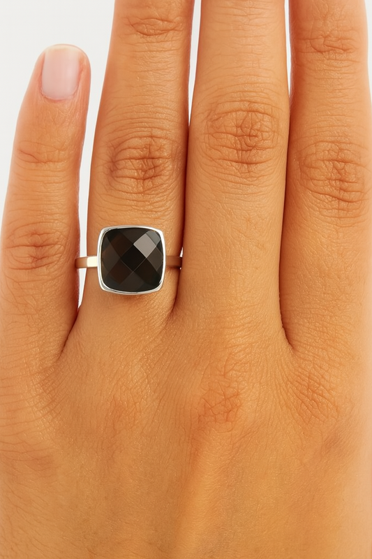 Smokey Quartz Ring - Size 8